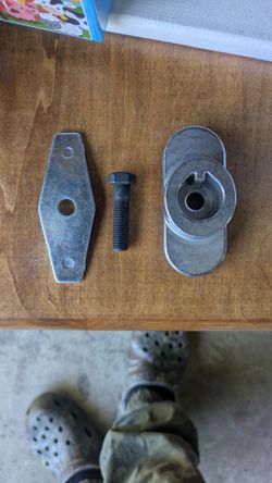 Lawn Mower Blade Adapter Kit with Bolt