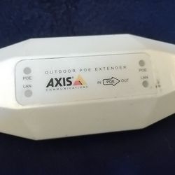 AXIS POE Network Range Extender Security Camera 01148-001 T8129-E Outdoor Ethernet
