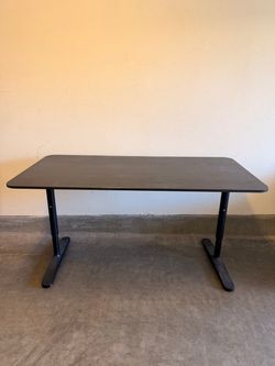 Large Black Desk