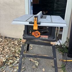 Warrior 10in Table Saw