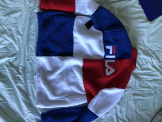 Fila uo exclusive chavis colorblock sherpa best sale jacket