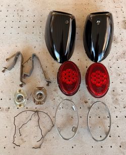 vw original early rear taillight 55-61