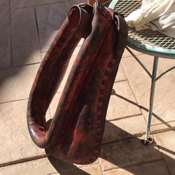 Antique horse collar