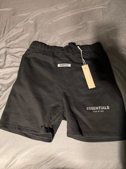 Black Essential Fear Of God Shorts