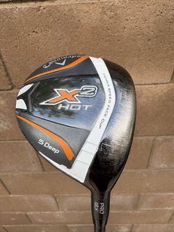 Callaway Pro X2 Hot 5 Deep Wood Aldila Tour ATX Graphite Stiff Flex 18.5