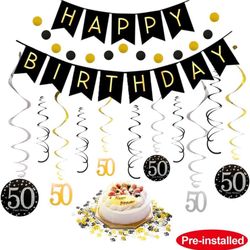 50th Birthday decorations 