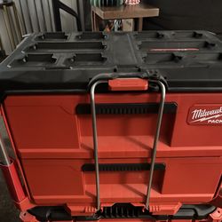 Milwaukee packout 2 drawer tool box