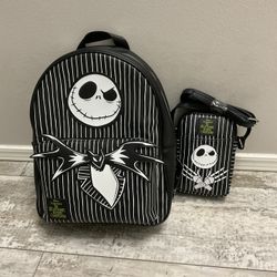 NWT Nightmare Before Christmas Backpack And Phone Crossbody Bag