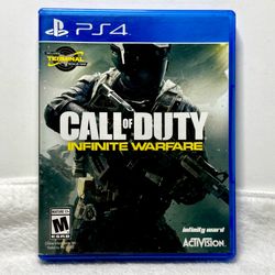 Call of Duty Infinite Warfare PS4 Complete CIB Authentic PlayStation 4