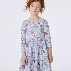 Janie and Jack The Everyday 3/4 Sleeve Dress Size 10