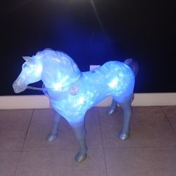 Frozen Disney  Caballo Nokk Agua Con Sonidos Y Luz 