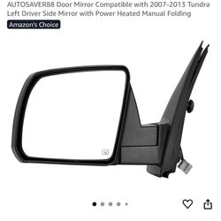 Tundra heated side mirror