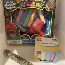 Lot Of Sidewalk Chalks 