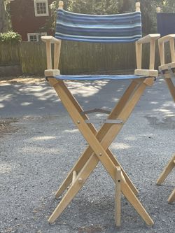 3 Wooden Director Studio Chairs  Thumbnail