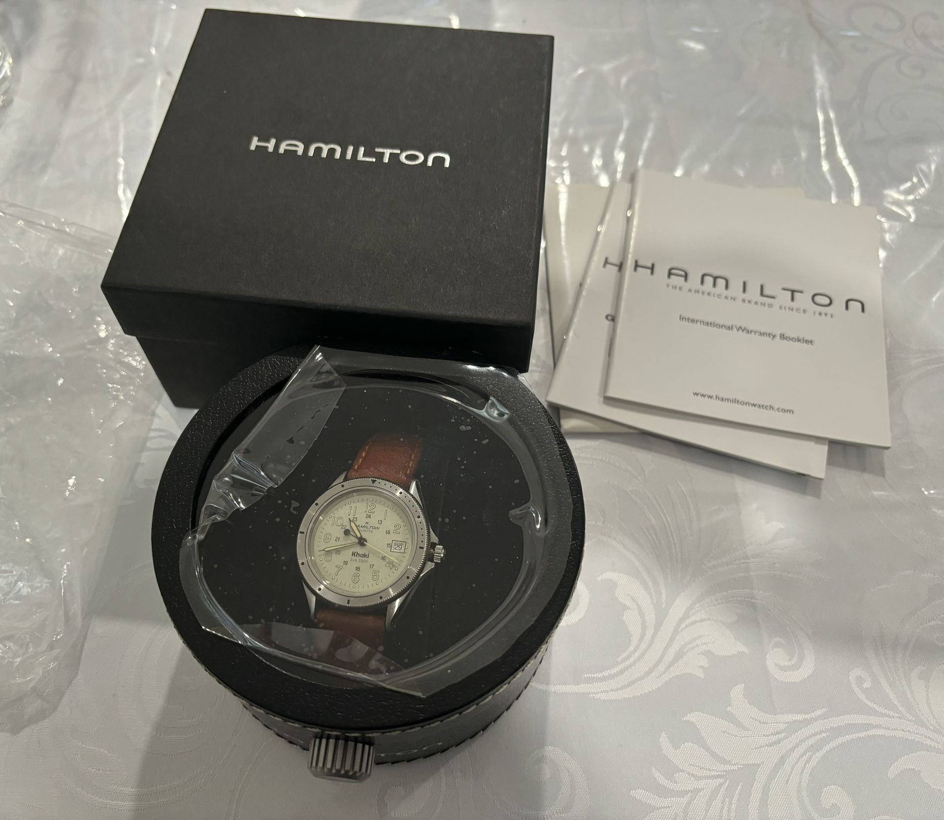 Vintage Hamilton Khaki Sub Diver Men's Watch for Sale in