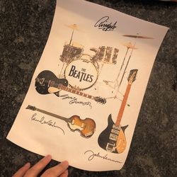 The Beatles Poster 