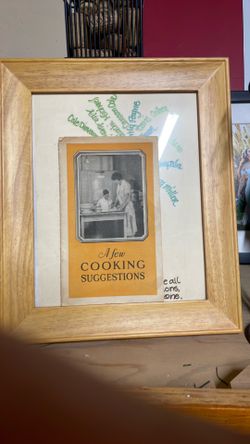 vintage 1926 pamphlet titled A Few Cooking Suggestions, which served as a recipe advertisement for Crisco.