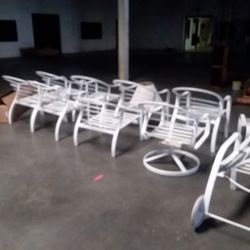 Doble Set Completo De Muebles Para Terraza, Área De Piscina O Galería 