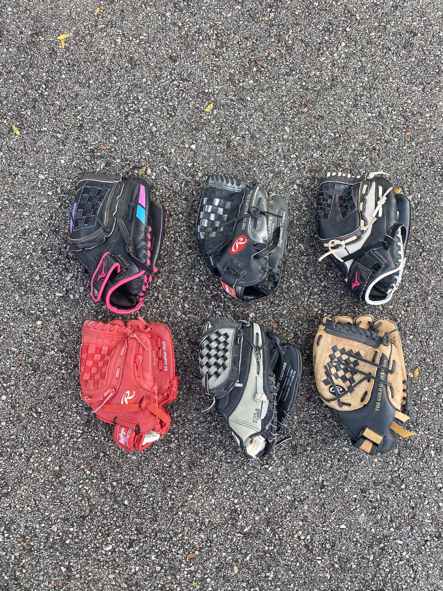 All Leather : Baseball Gloves $25 Each