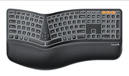 ProtoArc Ergonomic Split Keyboard with Wrist Rest