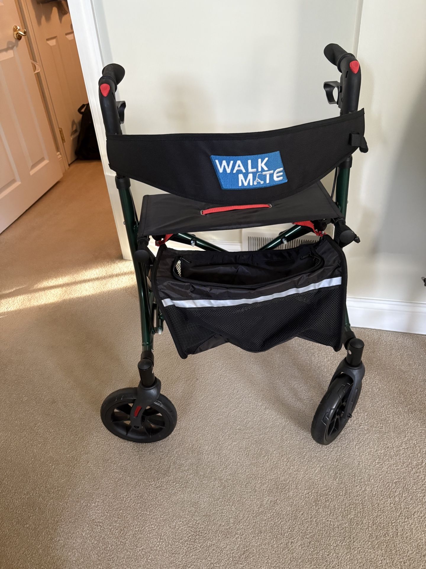 Walk Mate Rollator Walker With Seat (Like New)