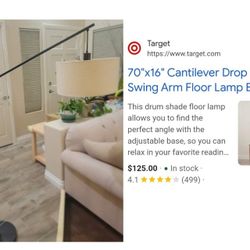 Beautiful Floor Lamp like new