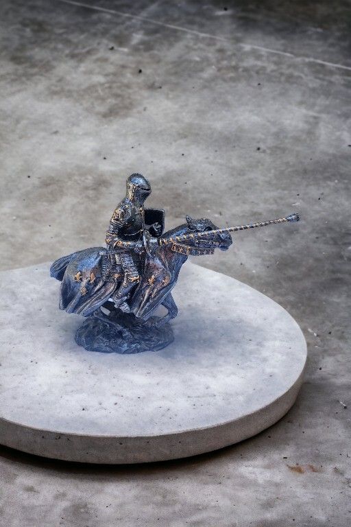 7" 1/2 Figure of a knight on horseback with spear6,All Products : American Fashion Style Bags On Sale