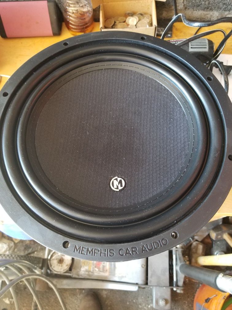 Memphis car audio subwoofer