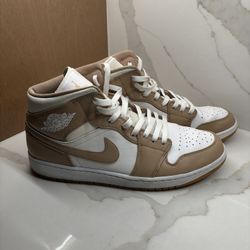Jordan 1 Mid ‘Hemp Tan Gum’