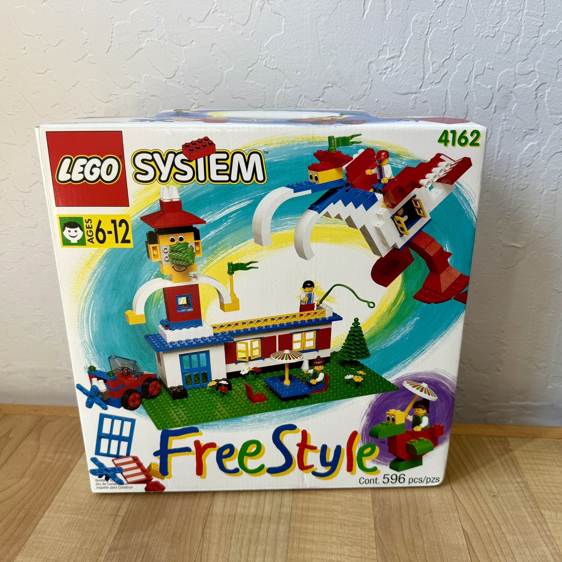 Vintage 1995 LEGO System Free Style 4162 596 Pcs - Sealed