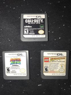 Nintendo DS Games (Call of Duty Black ops and more)