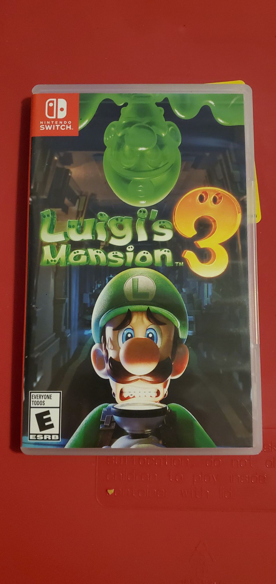 Luigi's Mansion Nintendo switch video game
