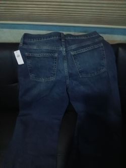 Dark Wash Denim Jeans with Tags