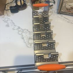 Blackstone Stainless Steel Taco Rack Holder with Handles 