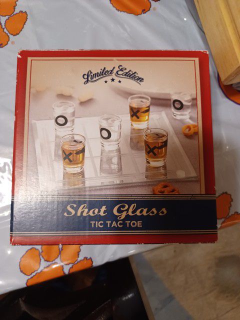 Shot Glass Tic Tac Toe Game 
