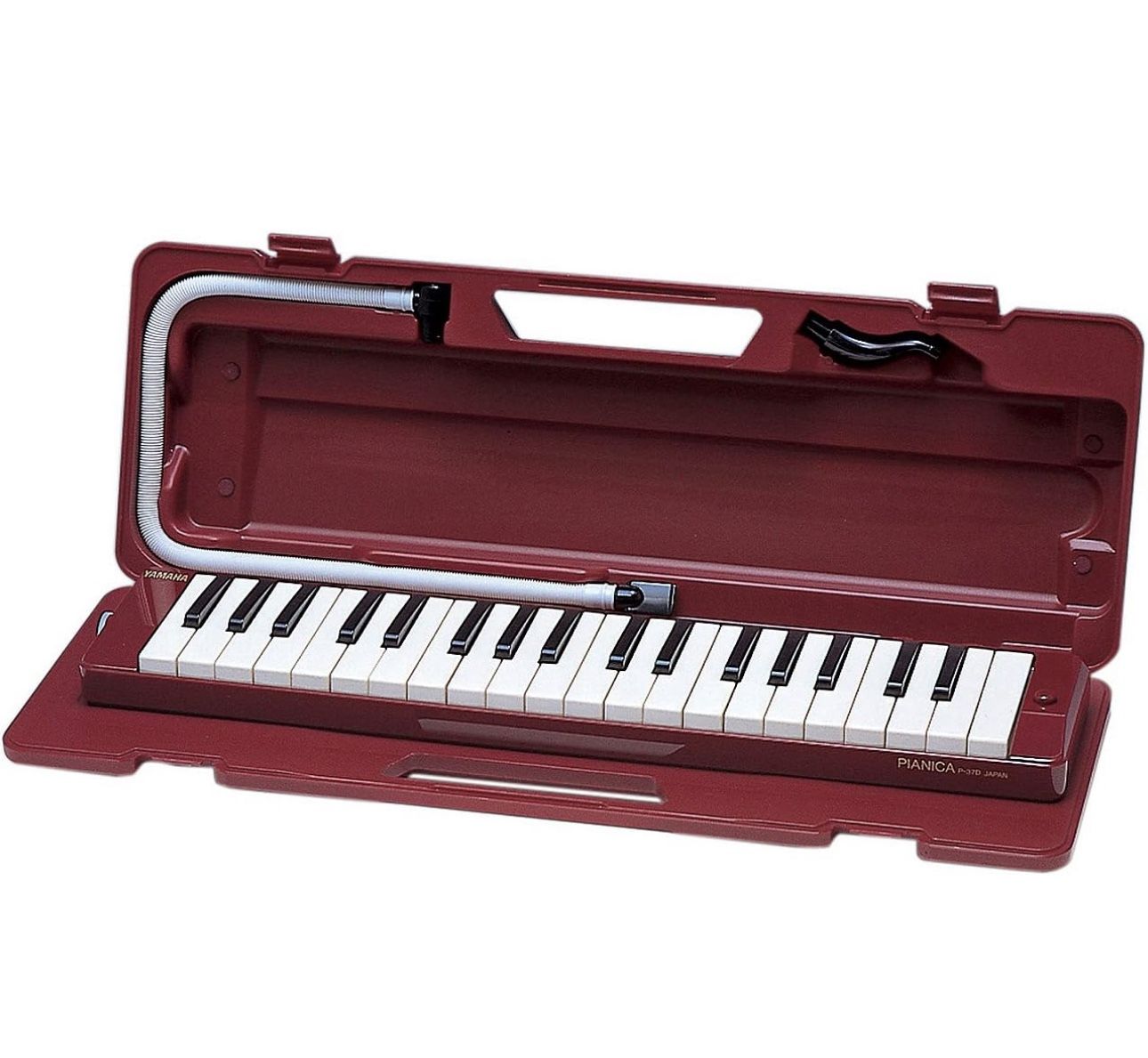 Yamaha Pianica, 37-note Melodica, Maroon (P37D),Red