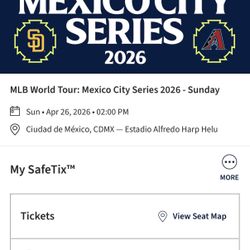 Padres México City Series Tickets