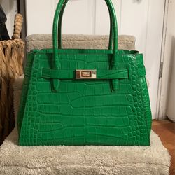 Kate Spade Green Satchel w/ Strap