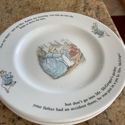 Peter Rabbit Dishes