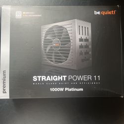 be quiet Power Supply Unit 1000w Platinum 