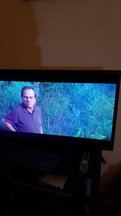 32 inch scepter with remote flat screen