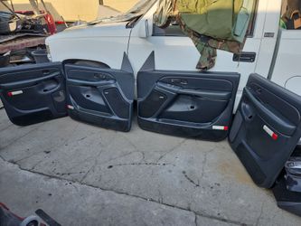 GM doorpanel available Silverado crew cab o2