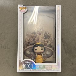 Funko pop Snow White movie poster