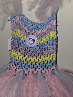 Handmade Barbie Heart Tutu Costume