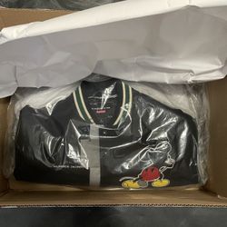 SUPREME/NUMBER (N)INE/MICKEY MOUSE VARSITY JACKET