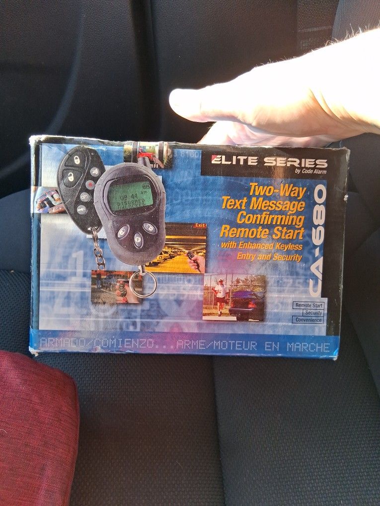 Two-way Text Message Remote Starter