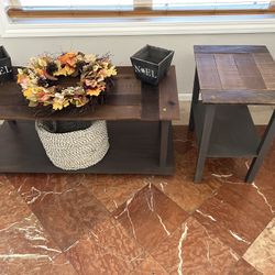 Coffee Table & End Table