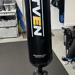 Punching Bag With Gloves