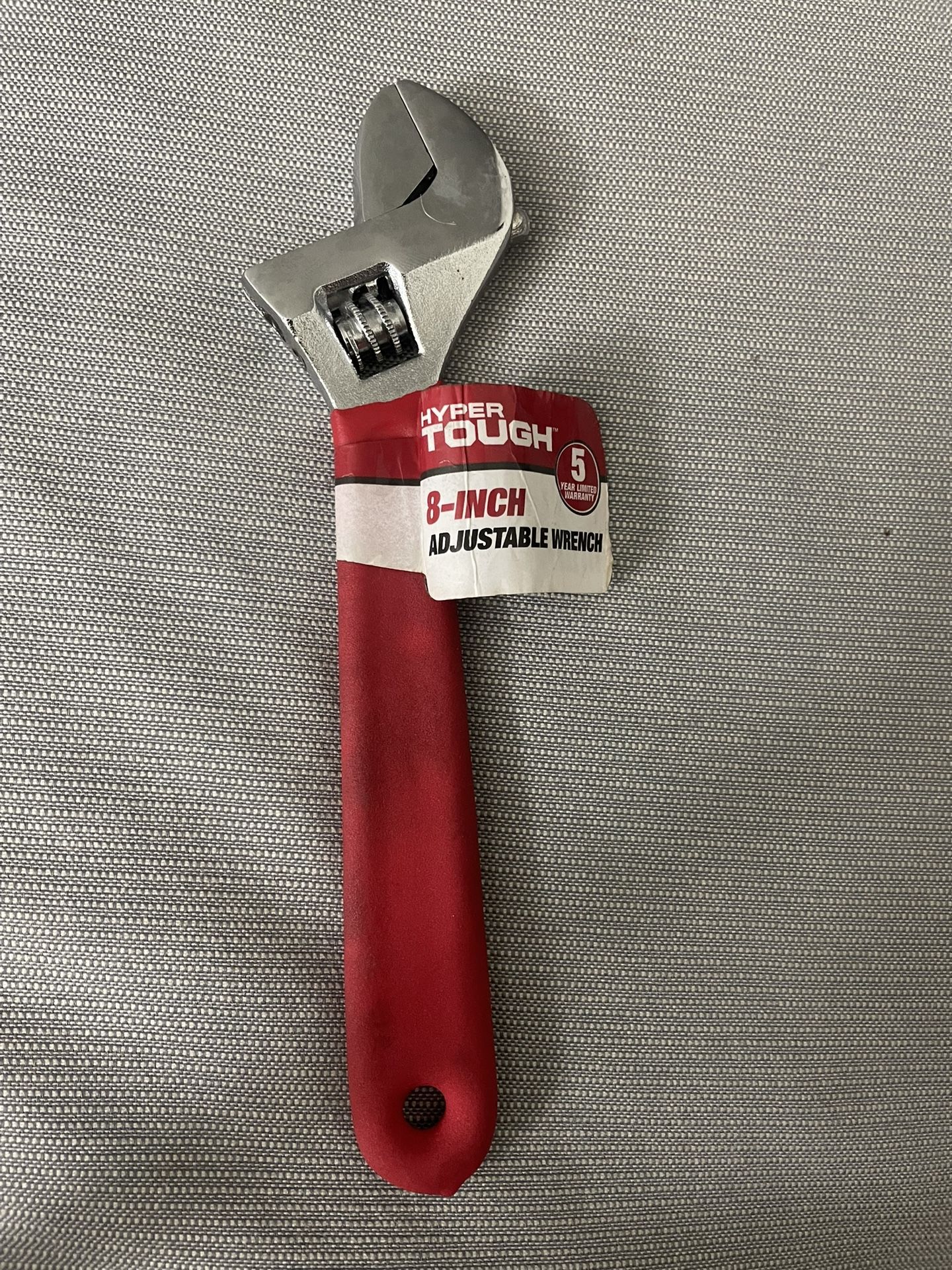 Hyper Tough 8-Inch Adjustable Wrench – Like New