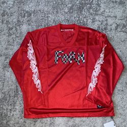 Red Chrome Hearts Jersey 